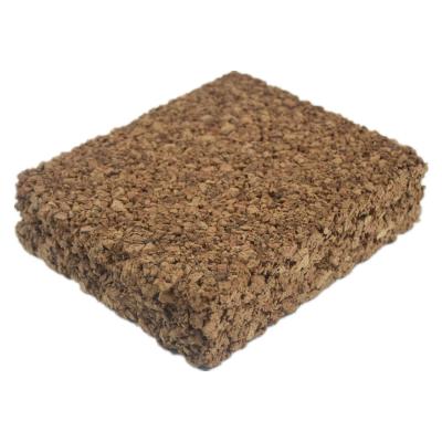 China FSC Coarse Granule Carbonized Cork Insulation Blocks Boards Sound Insulation 100x50cm for sale