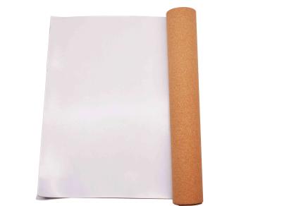 China OEM DIY Zelfklevend Cork Board Sheets 20mm Duurzame Cuttable Te koop