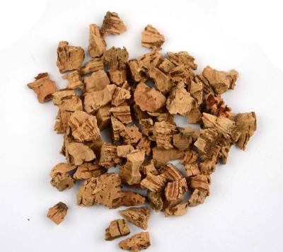 China 0.5mm tot 6mm Cork Granules Raw Material Cork Deeltjes Antiacid Vochtbestendig Te koop