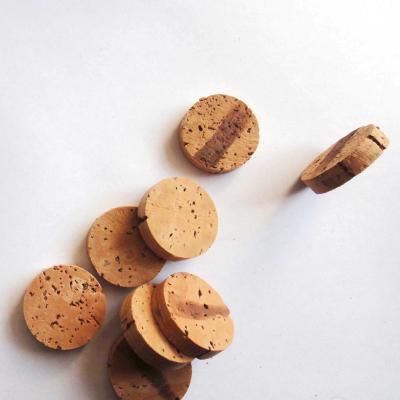 China Dia26mm 6.2mm Cork Raw Material Natural Cork-Schijven Onverbloemde het Bewerken Schijven Te koop