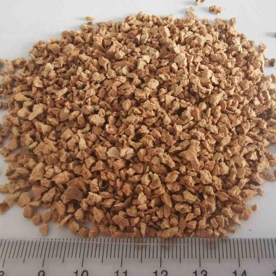 Chine 2mm à Cork Raw Material Bulk Insulation granulé par 4mm Wearproof à vendre