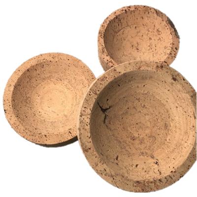 China Multipurpose Natural Cork Coasters For Ceramic Vase Odorless 5000pcs for sale