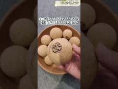 30mm To 100mm Cork Yoga Ball Massage Ball Muscular Relaxation