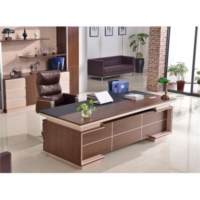 China Assemble President Table Executive Office Manager Work Desk Wooden Executive Office Furniture for sale