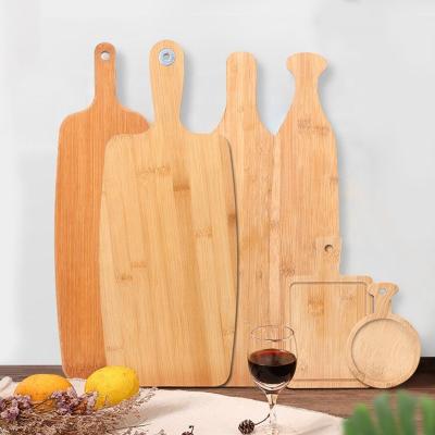 China Sustainable Marble And Home Kitchen Acacia Wood Cutting Cutting Board Blocks With Handle for sale