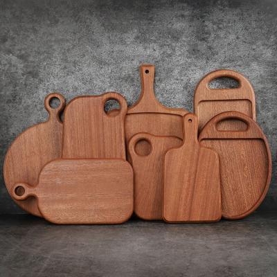 China Viable Wholesale Color Natural Walnut Wooden Cutting Boards Cheese Wood Board for sale