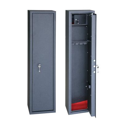 China Factory Direct Sales Mechanical Key Lock Hidden Storage Metal 5 Guns Launch Safe Cabinet for sale