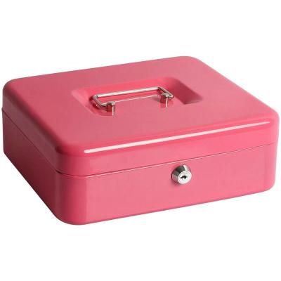 China Safe Metal Assets Money Saving Box / Security Book Security Cash With Cash Tray Cash Box for sale