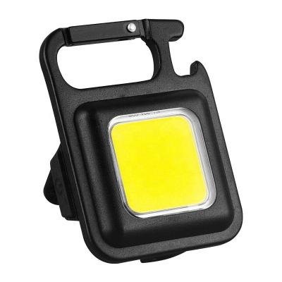 China USB COB Work Repair Light Emergency Light Multifunctional Portable Outdoor Camping Li Li Mini Keychain Light High Brightness for sale