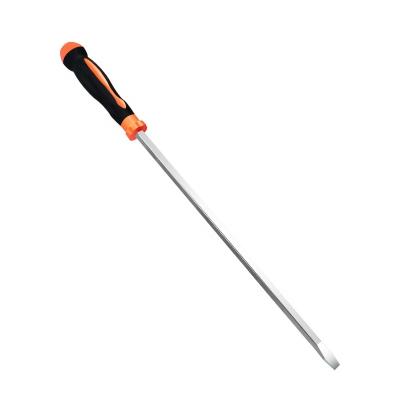 China Durable Standard Grade Extended Heart-Punching Screwdriver Smash Magnetic Flat Mouth Big Super-Hard Screwdriver for sale