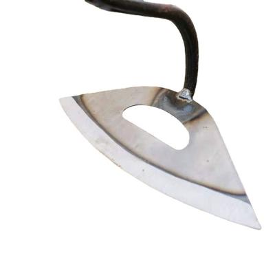 China Eco-friendly Weeding Sickle Hoe CAVITY Garden Household Vegetable Plowing Garden Tool for sale