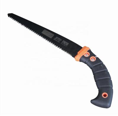 China Wood Electrophoresis Fruit Tree Saw Plastic Handle Hand Pruning Saw Fruit Tree Saw 270 Long 400 Long Saw Garden Tools for sale