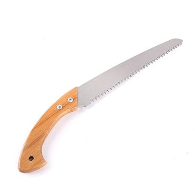 China Flexible Wooden Handle Hand Saw Garden Saw Steel Fruit Tree SK-4 Saw Wooden Home Wood Saw Garden Chicken Tail Saw Fine Teeth for sale