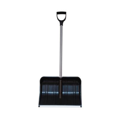 China Heavy Duty Plastic Snow Shovel Snow Plow Snow Plow With Steel Handle And D Handle Suitable For Driveway Or Sidewalk Clearing 19IN for sale