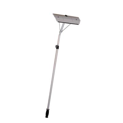 China Telescopic Snow Shovel Snow Roof Scraper Roof Snow Rake, Roof Snow Shovel With Telescopic Aluminum Tube for sale