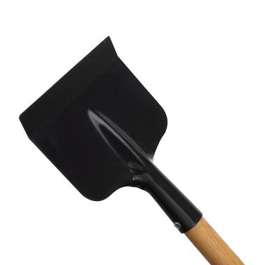 China With Tempered Edge ICE Scraper With Wooden Handle Ice Breaking Shovel Ice Removing Shovel Garden Digging Shovel for sale