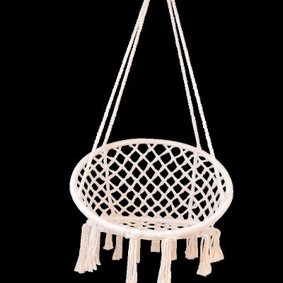 China Outdoor Game Indoor and Outdoor Swing Hammock Swing Hanging Tassel Chair for sale