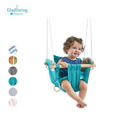 China Contemporary Cloth Material Foldable Swing For Baby for sale