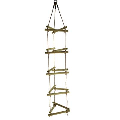 China Contemporary Climbing Wooden Triangular Ropeladder for sale