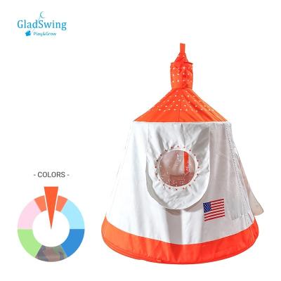 China Contemporary Kids Outdoor Ambient Lights Installation Accessories Waterproof Hanging Tree Play Tent Space Capsule Swing Hammock for sale