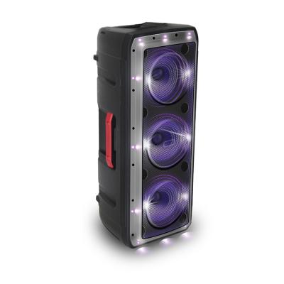 China PORTABLE Triple Kill 3*10 Inch Party Potable DJ Speaker With Big Power For Outdoor for sale