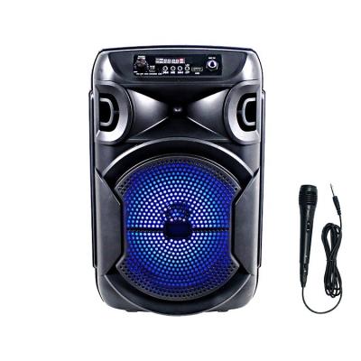 China No Music Portable Sound System 8inch BT Speaker for sale