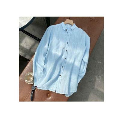 China Factory direct sale anti-pilling men's long-sleeved shirt for sale