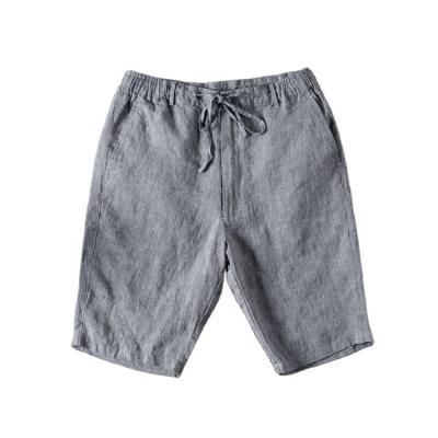 China Wholesale QUICK DRY Mens Canvas Casual Classic Fitted Drawstring Waist Inseam Elastic Shorts for sale