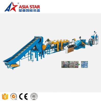 China Plastic PP PE Film Waste Washing Recycling Equipment For Pet Bottle Single Shaft Shredder Recycling Machine For Electric Cable for sale