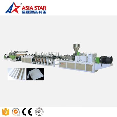 China Plastic Sheet Window Machinery Extruder PVC Upvc Profile Extrusion Machine for sale