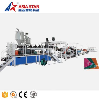 China PIPE PP PC sheet production line PS Foaming/Fence Profile/Sheet Extrusion Production Linesion Production Line for sale