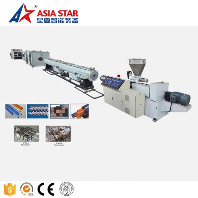 China ABA Layer PPR PE HDPE LLDPE LDPE Irrigation Water Supply Energy Gas Plastic Single Triple Triple PIPE Double Three Screw Extruder Pipe for sale