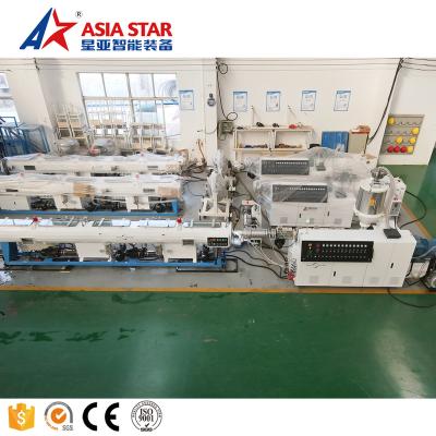 China plastic glitch PVC pipe machine extrusion LinePPR PE LDPE HDPE drip irrigation water supply energy gas pipe plastic pipe production line plastic glitch for sale