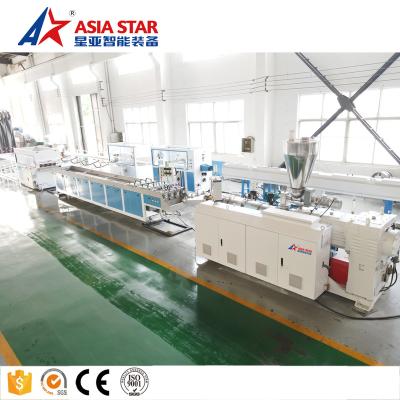 China PIPE PVC Pipe Extrusion Production Line With PLC Control PVC Water Pipe Extrusion Production Line for sale