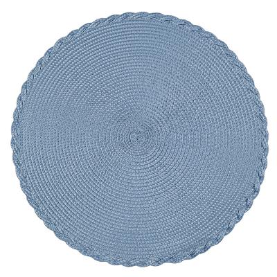 China 2022 PP Round Rug Polypropylene Area Rug Environmental Protection Home Sustainable Wholesale Round Place Mat for sale