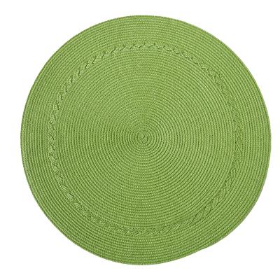 China New Style Viable Dining Table Woven Place Mats Around The Place Mats PP Woven Modern Table Mats for sale