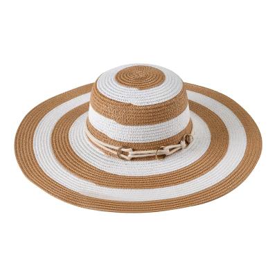 China Fashion\Wholesale High Quality Wide Brim Comfortable\Durable Straw Hats For Women Outdoor Customized Summer Beach Sun Hat for sale