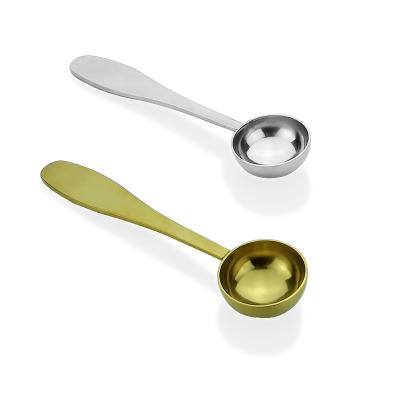 China Sustainable 1/2 TSP Stainless Steel Canape Spoon Matcha for sale