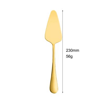 China Sustainable Ready To Ship Reusable Cake Tools Gold Plated Wedding Cake Server Set High Heel Cake Server for sale