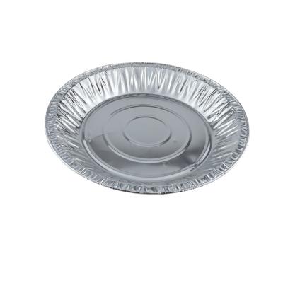 China 9 Inch Disposable Round Aluminum Tray Kitchen Use For Roasting, Baking, Cooking for sale