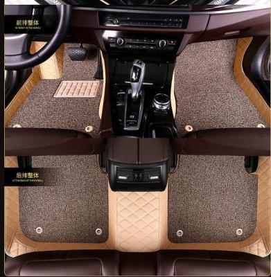 China All-season Protection Factory Wholesale Automotive Interior Car Mats  Multicolor Business Double layer 5d car floor foot mats for sale