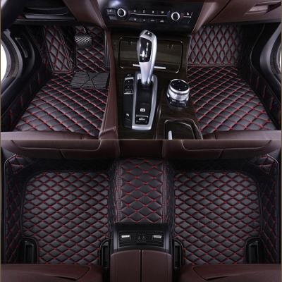 China Easy Cleaned Customized Wholesale Car mats Brown High Quality Business 3d 5d 7d guangzhou car mats for sale