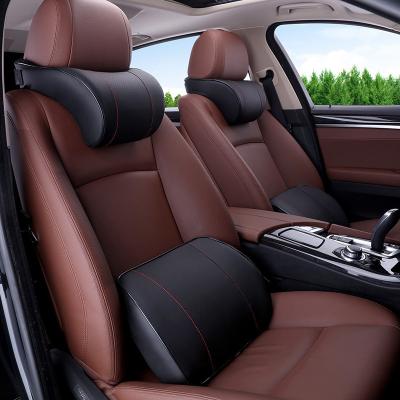 China Business/Luxury Universal Memory Cotton Car Neck Headrest Pillow Cushion Comfortable Custom Headrests for cars for sale