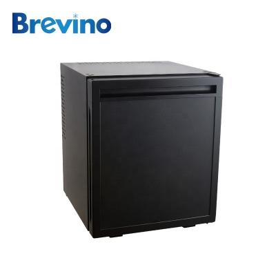 China THERMOELECTRIC Fridge 35L Mini Hotel Home Appliance Bar Mini Hotel Fridge With Solid Door for sale