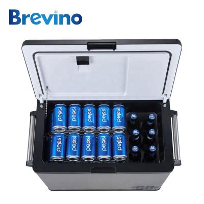 China COMPRESSOR Black Color Portable Mini Fridge Car Mini Cooler 50L Freezer For Car, Truck, Home for sale