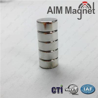 China N35 Ni-coating Neodymium Magnet Disc D12*2mm for sale