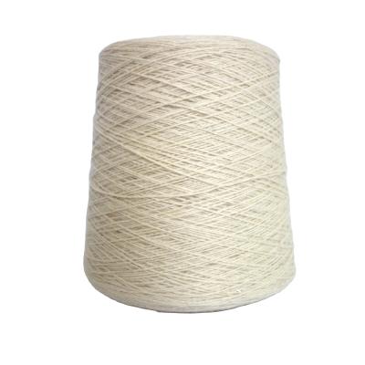 China Sustainable Fashion New Zealand Woolen Yarn 10nm/3 Cotton-padded 100% Lambswool Yarn For Carpet for sale