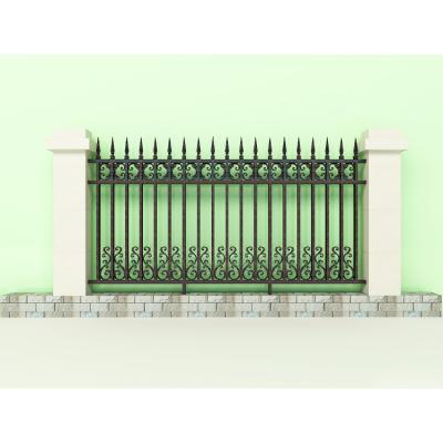 China Fectory Direct Selling Aluminum Alloy Easily Assembled Villa Fencing Aluminum Balcony Yard Railinge Outdoor Garden Railing for sale