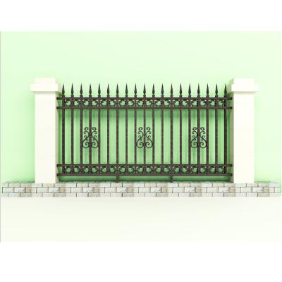 China Villa Garden Factory Price Aluminum Alloy Villa Fence Aluminum Balcony Outdoor Yard Fence for sale