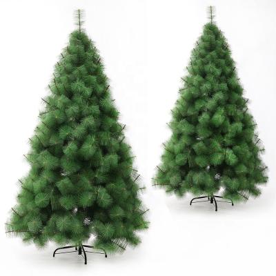 China Different Style and Different Size Guangdong 60cm, 90cm, 120cm, 150cm, 180cm, 210cm, 240cm PVC Christmas Trees Artificial Christmas Pines for sale